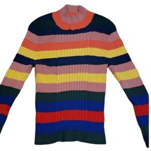 Like New! Pacsun Lottie Moss Striped Sweater